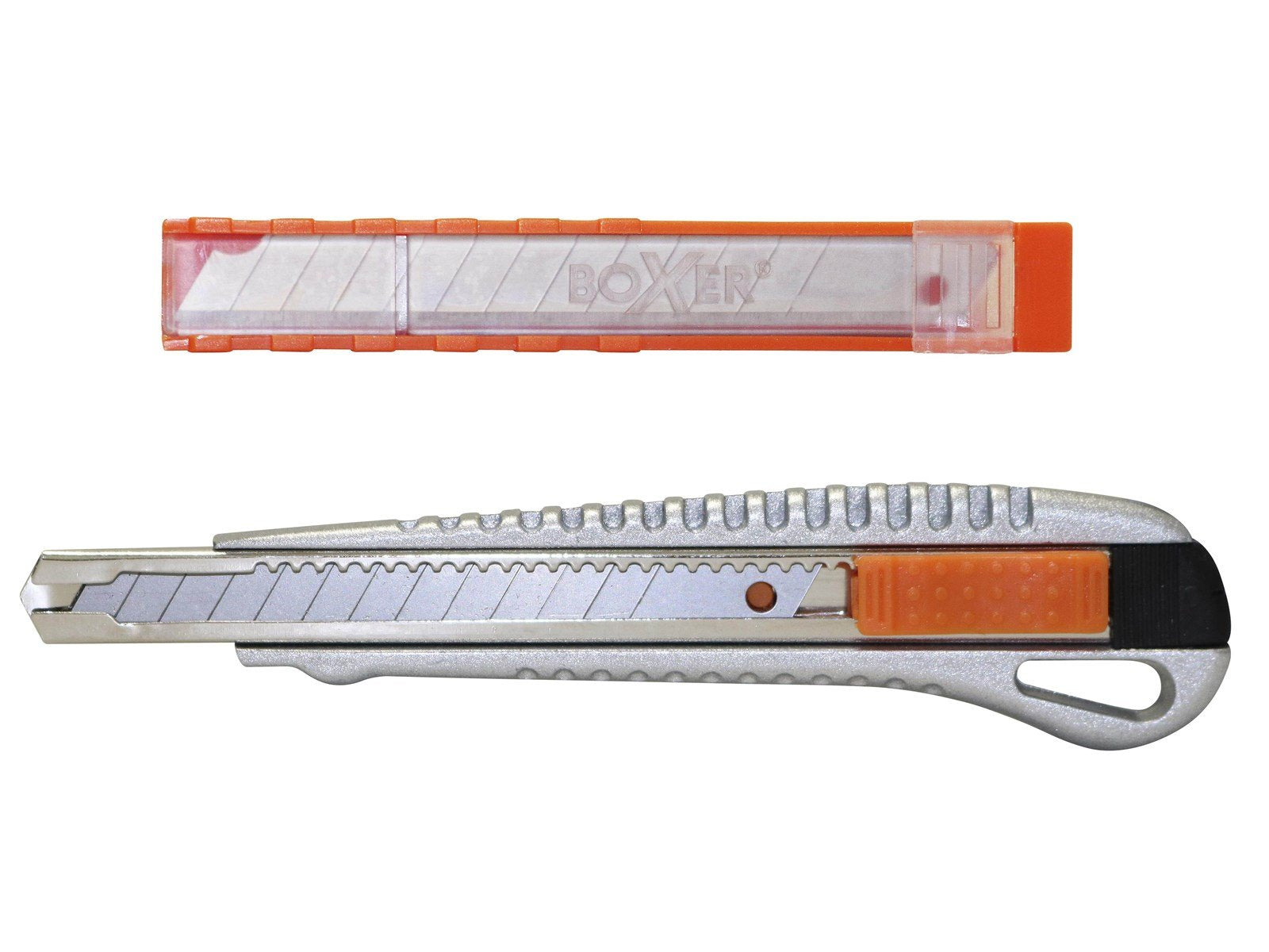 Boxer Utility knife 9 mm incl. 10 extra blades Boxer Utility knife 9 mm incl. 10 extra blades